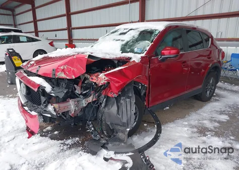 2020 Mazda Cx-5 Touring z USA, uszkodzony, nr VIN JM3KFACM1L0751096